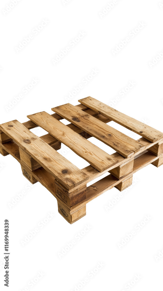 Wooden pallet for shipping and storage use. Wooden pallet for shipping and storage use.