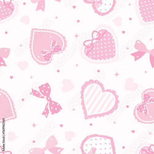 Whimsical Hand-Drawn Heart, Valentine's Day Vector Illustration
