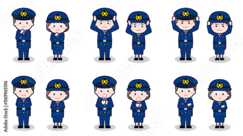 警察官の男女 05