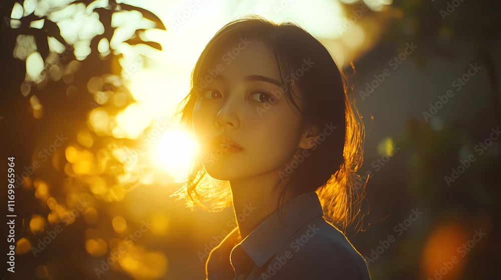 Fototapeta premium Lo-Fi music picture The background that goes well with the lo-fi music genre Generative AI 