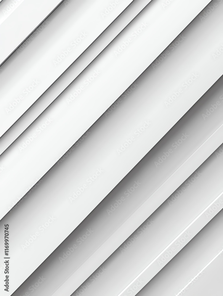 Obraz premium Abstract white stripes creating a textured backdrop.