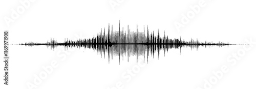 Vector line sound wave abstract background wave signal in vibration graphic design.