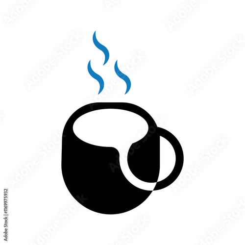 Coffee cup drinks icon.