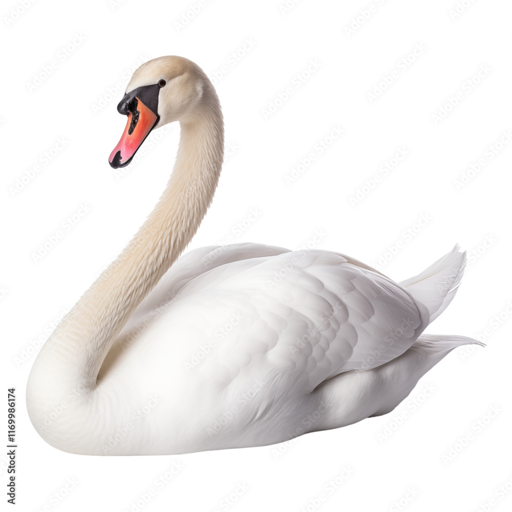 Fototapeta premium mute swan cygnus olor