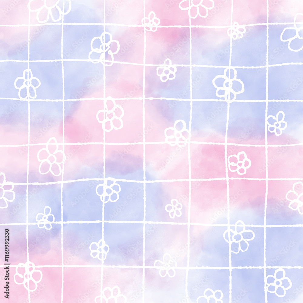 Naklejka premium christmas background with snowflakes