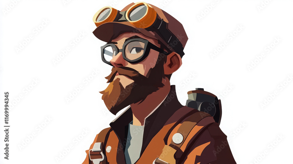 graphic resource for engineer on white background graphic resource for engineer on white background