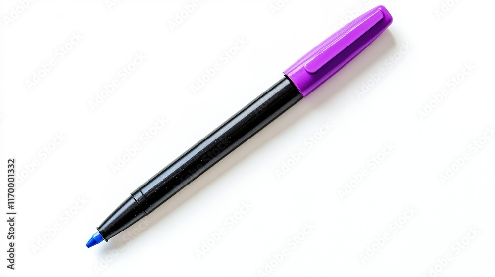 One Paint Pen Illustration on White Background - Product Photography One Paint Pen Illustration on White Background - Product Photography