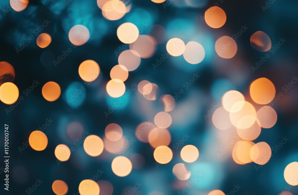Blurred Bokeh Lights in Blue Background with Subtle Orange Accents Creating a Dreamy and Serene Atmosphere for Creative Projects and Designs Blurred Bokeh Lights in Blue Background with Subtle Orange Accents Creating a Dreamy and Serene Atmosphere for Creative Projects and Designs