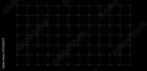 Vector illustration hud grid futuristic technology overlay.