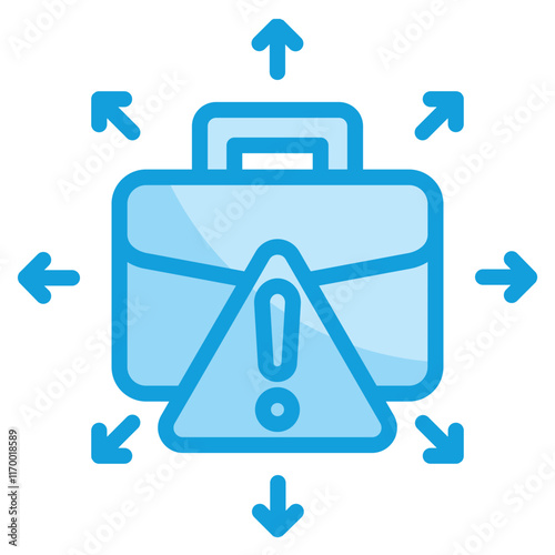 Portfolio Diversification Icon Element For Design