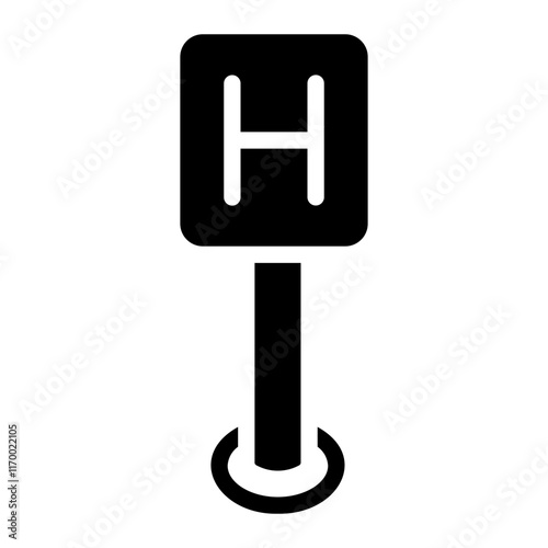 hospital Solid icon