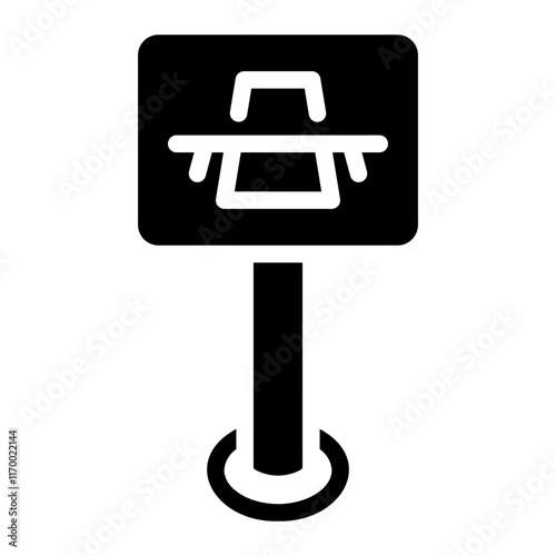 motorway Solid icon