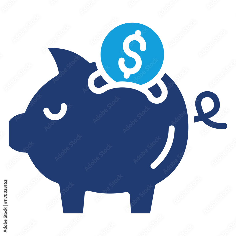 Piggy Bank Icon Element For Design Piggy Bank Icon Element For Design