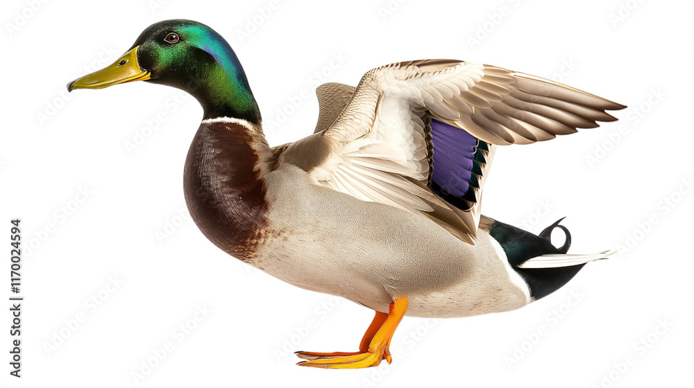 Obraz premium duck and ducklings