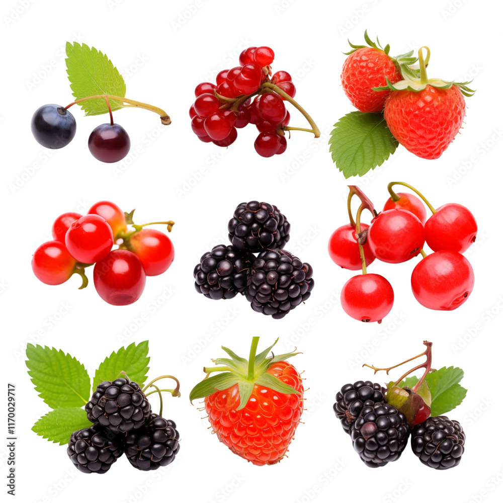 collection of berries collection of berries