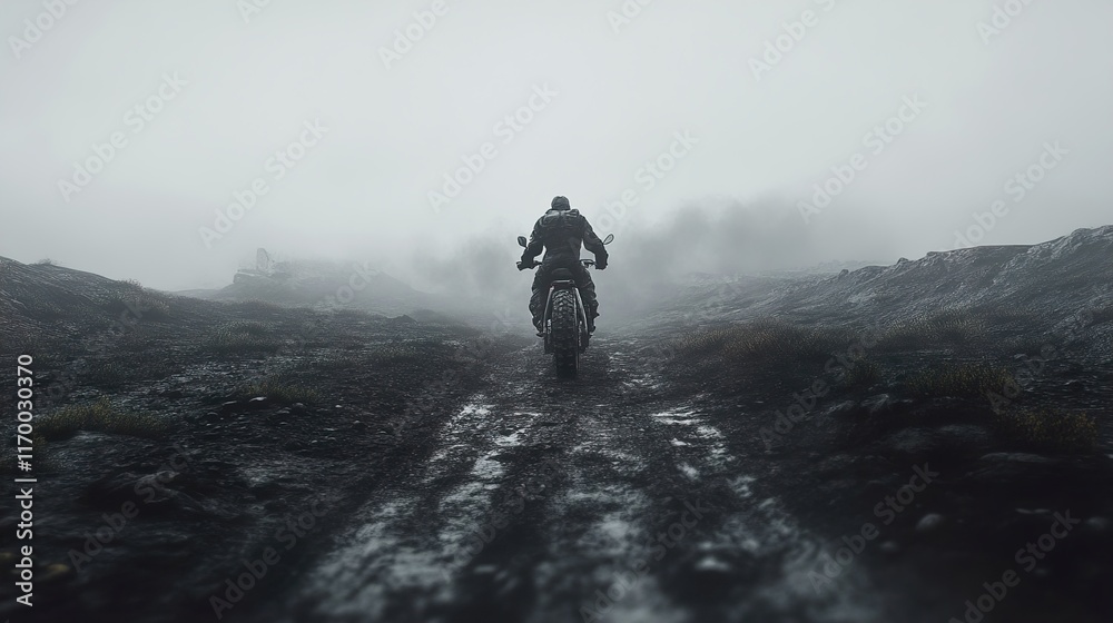 Motorcycle Adventure: A Misty Mountain Journey Motorcycle Adventure: A Misty Mountain Journey