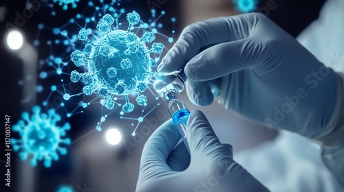 Innovative vaccine technology in action.
