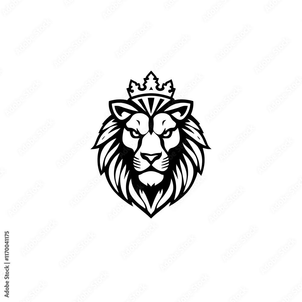 Combining the Lion Head, crown, and minimalist logo type, the design embodies strength and sophistication. Combining the Lion Head, crown, and minimalist logo type, the design embodies strength and sophistication.