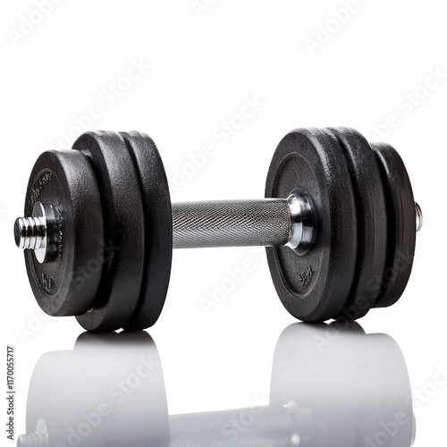 Pesas para ejercicios de musculación photo