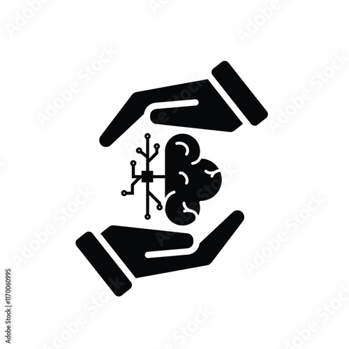 game icon. joystick in hand, controller, console. for rental logo, web icon, play station, solid design style. Vector design