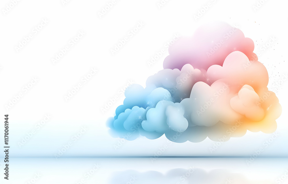 A colorful background with bubbles, balloons, and hearts floating in a blue sky, creating a joyful and lighthearted design for a festive and loving atmosphere A colorful background with bubbles, balloons, and hearts floating in a blue sky, creating a joyful and lighthearted design for a festive and loving atmosphere