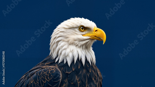american bald eagle with background