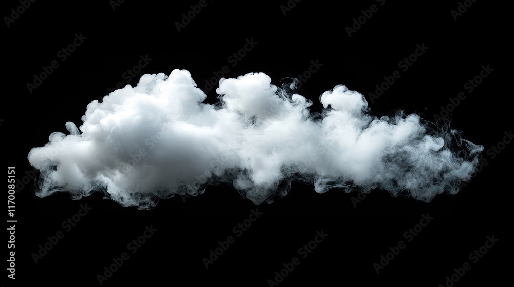 Elegant White Smoke Isolated on Black Background Ideal for Modern Design and Artistic Projects Soft Ethereal Texture with Vapor Fog Effect Elegant White Smoke Isolated on Black Background Ideal for Modern Design and Artistic Projects Soft Ethereal Texture with Vapor Fog Effect