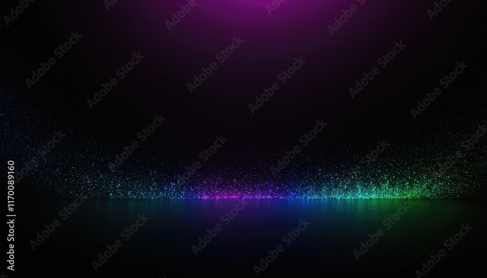 Green Purple Orange digital wave background Green wave
5
