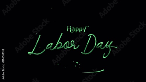 Elegant Animated Labor Day Greeting for Digital Campaigns