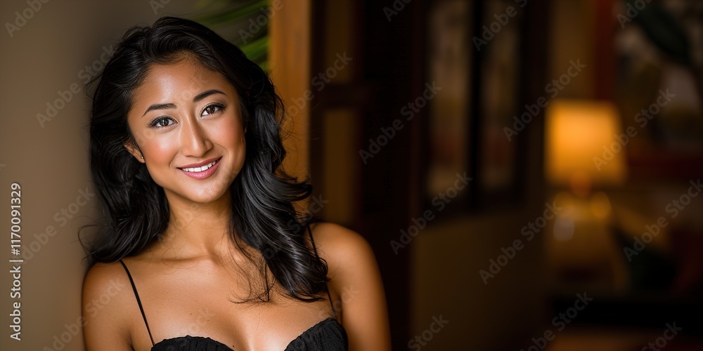 portrait of a woman model
