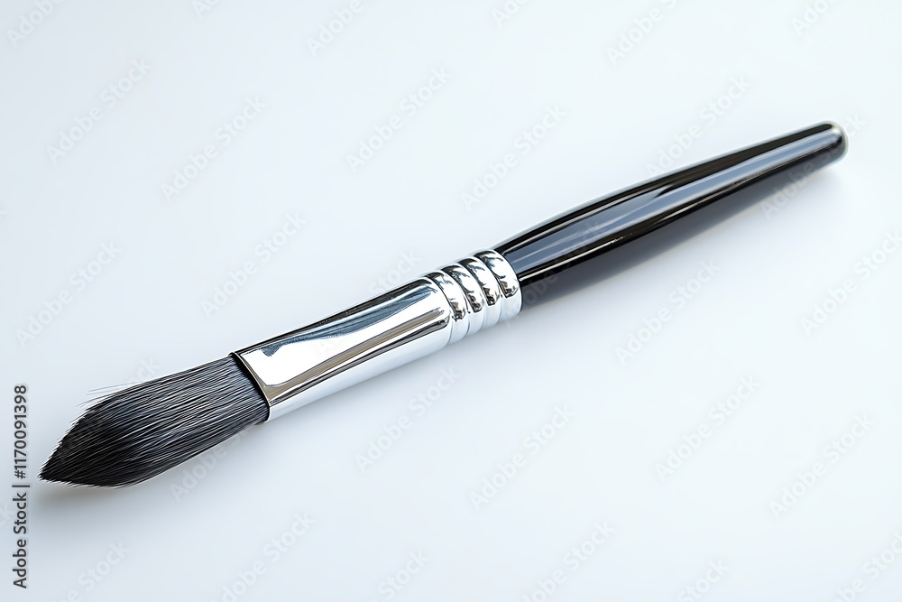 A sleek paintbrush designed for artistic painting and detailing. A sleek paintbrush designed for artistic painting and detailing.