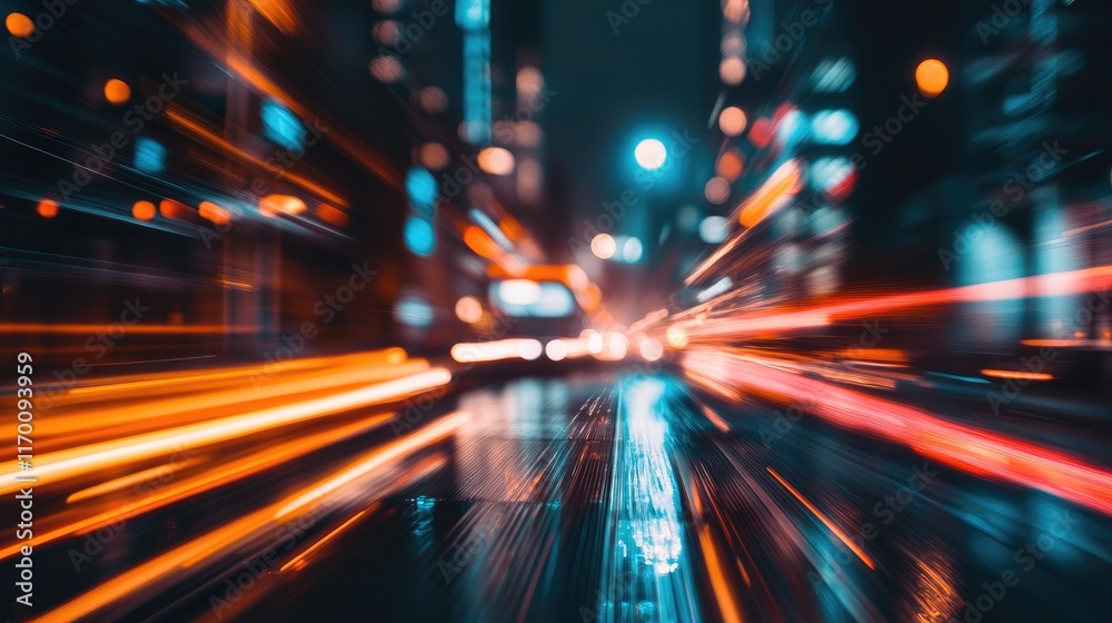 Dynamic Abstract Background with Motion Blur and Glowing Lights for Creative Promotional Material Dynamic Abstract Background with Motion Blur and Glowing Lights for Creative Promotional Material