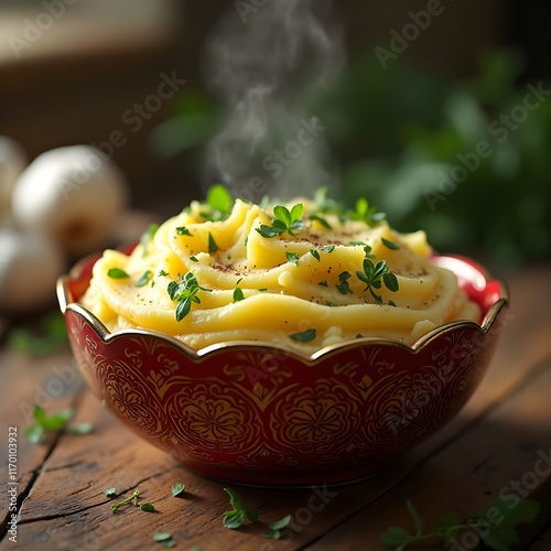 Garlic and Herb Mashed Potatoes