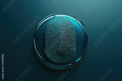 An advanced biometric security door with fingerprint scanning technology, providing contactless authentication to ensure only authorized personnel gain access.