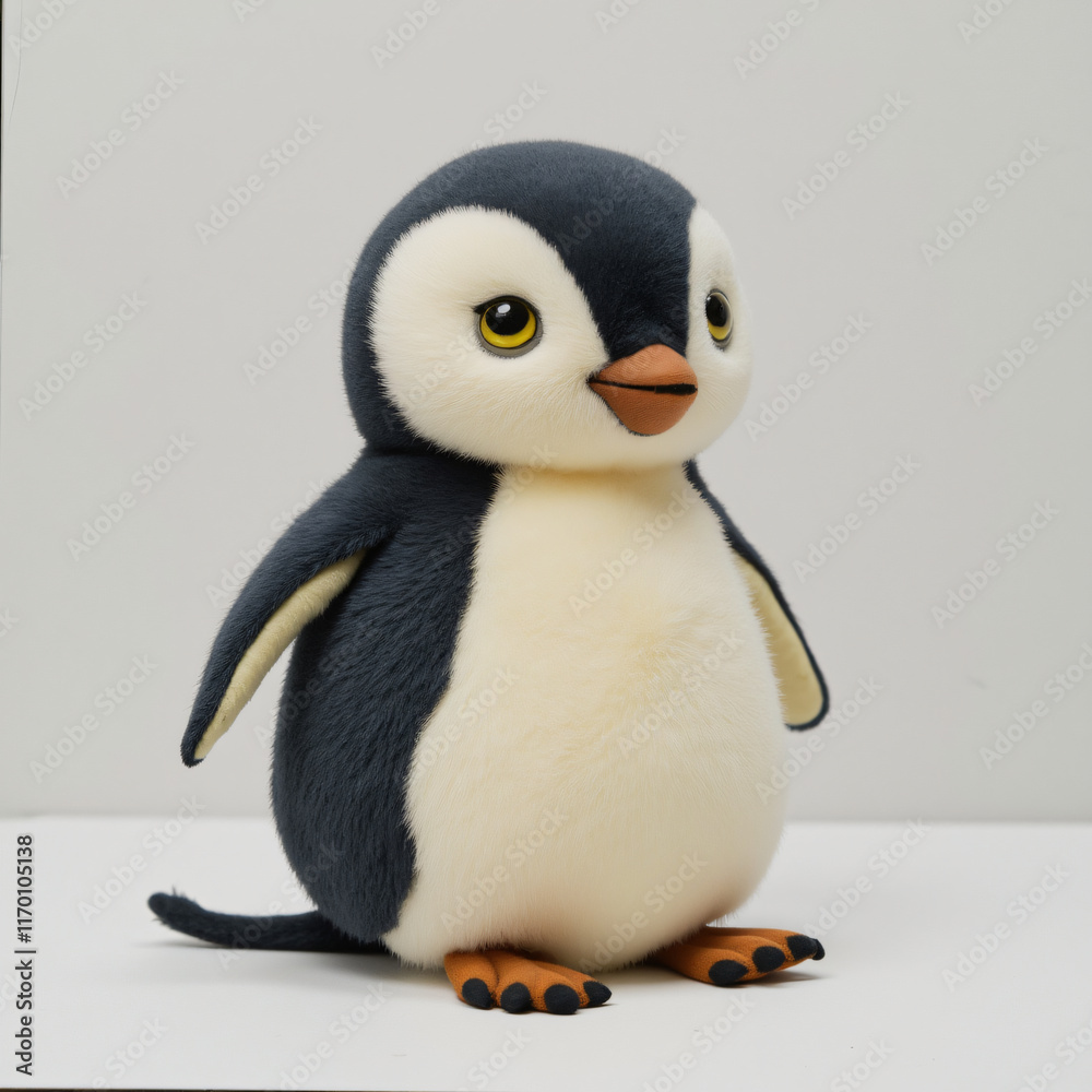 Fototapeta premium Fur penguin 