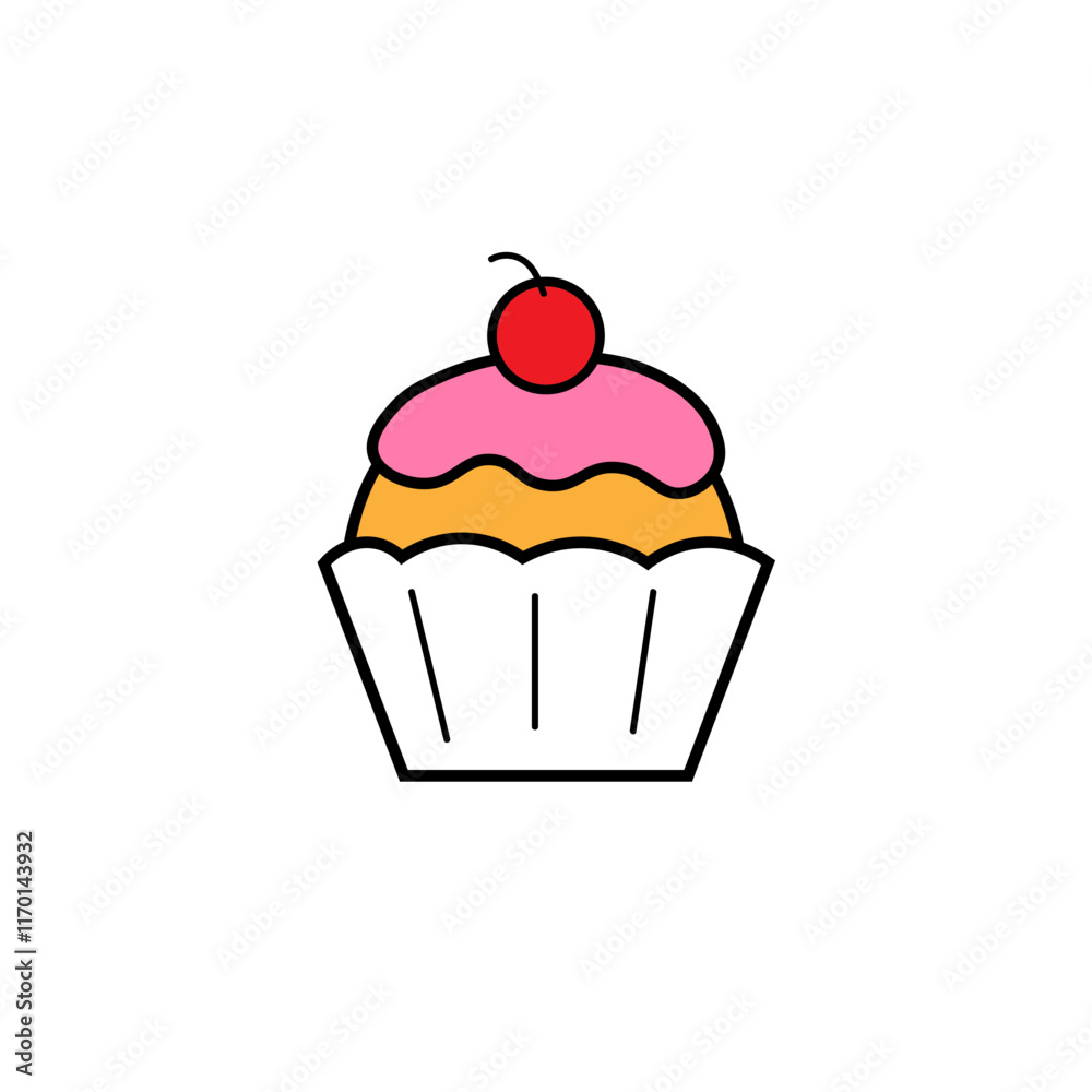 Sweet Cherry Cupcake Sweet Cherry Cupcake