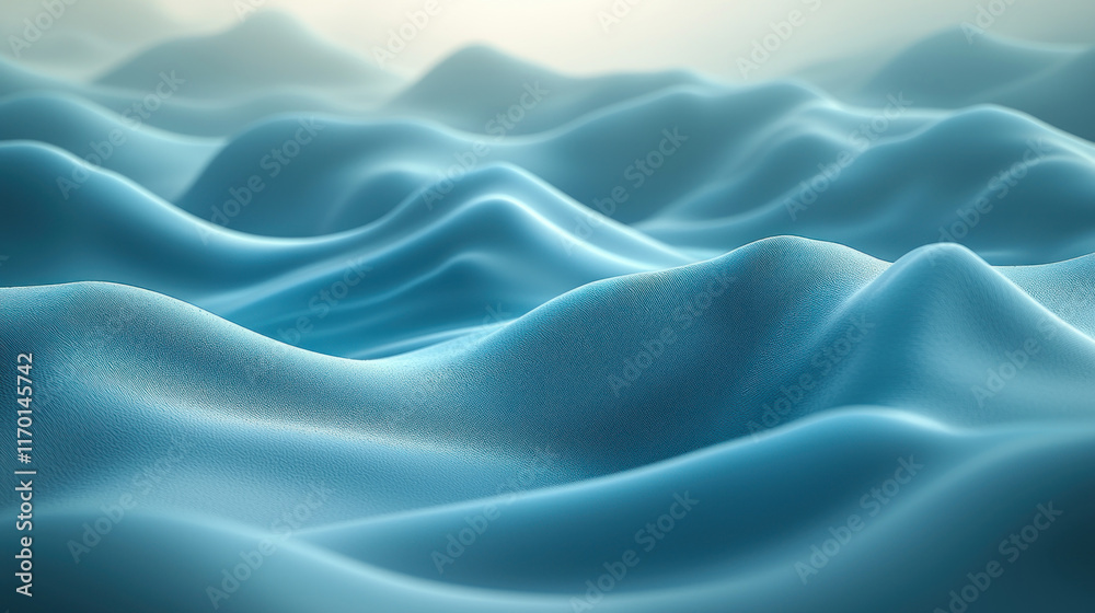 Abstract blue waves or hills textured background. Abstract blue waves or hills textured background.