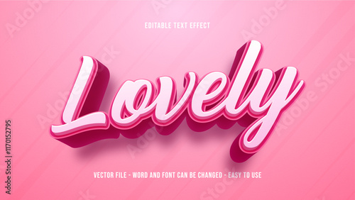 Love editable text effect, valentines day text style