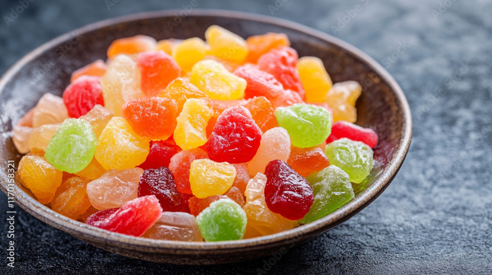 Candied fruit, japanese food Candied fruit, japanese food