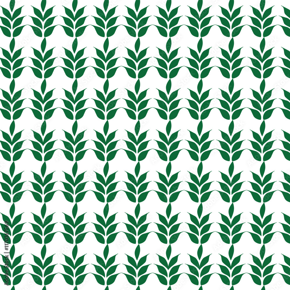 pattern with leaves
