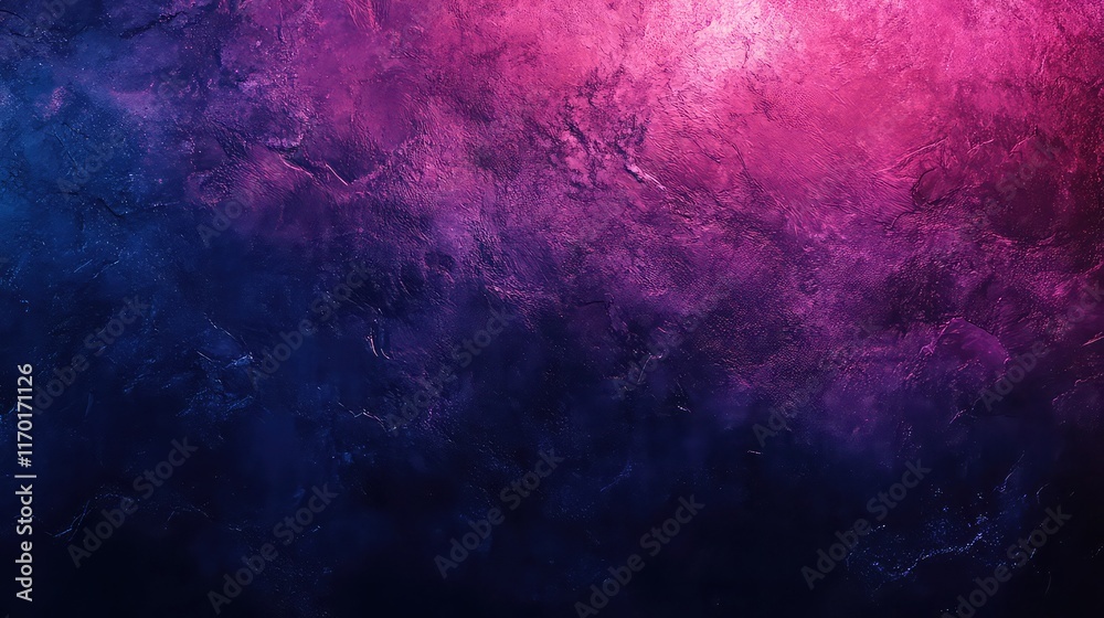 Fototapeta premium Dark purple blue black red abstract grainy background, glowing vibrant color gradient shape