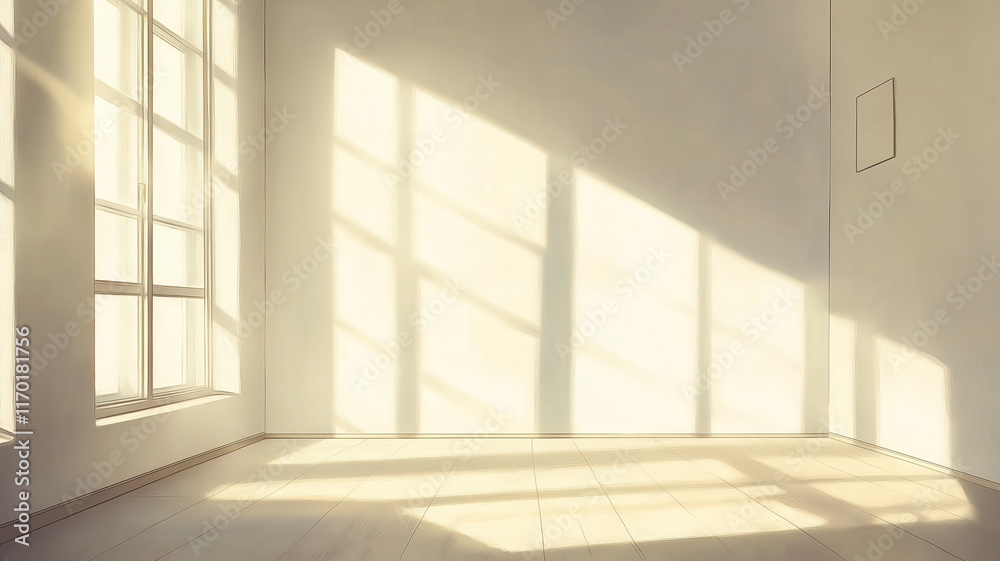 Obraz premium empty room with floor