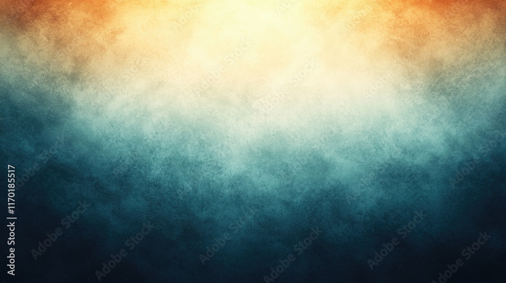 Obraz premium Indigo and coral abstract grunge texture