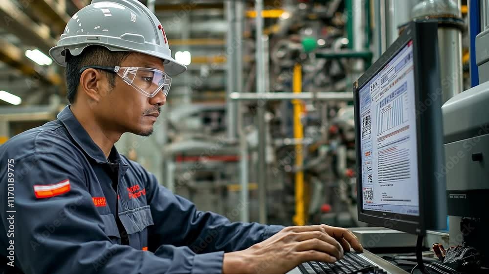 Engineers employ computers and contemporary SCADA systems to manage the production process. Engineers employ computers and contemporary SCADA systems to manage the production process.