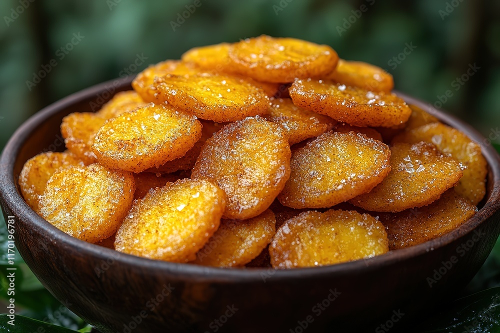 Golden fried treats in a rustic bowl. Sweet and savory, perfect snack. Golden fried treats in a rustic bowl. Sweet and savory, perfect snack.