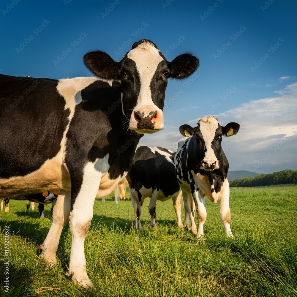 Enjoying the peace and quiet of the countryside with my cows Enjoying the peace and quiet of the countryside with my cows