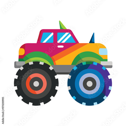 Cartoon transportation vehicle characters vector. Flat design transport vehicles illustration