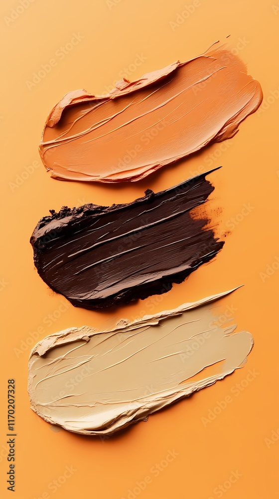 custom made wallpaper toronto digitalSeveral colors of concealer mixed with poster background