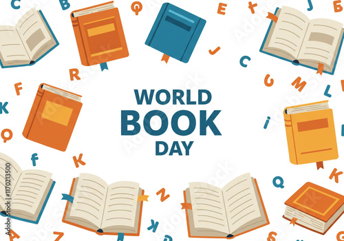 World Book Day: Colorful Bo...