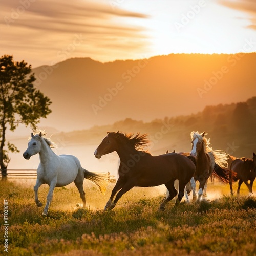 A horse is the projection of peoples' dreams about themselves—strong, powerful, beautiful—and it has the capability of giving us escape from our mundane existence. photo